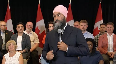 WATCH: Singh says he wants to deliver results for Canadians
