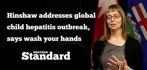 Hinshaw addresses global child hepatitis outbreak, says wash your hands