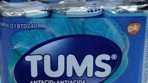 PUNCH TO THE GUT: Health Canada recalls peppermint Tums