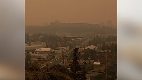 Fire 16 km from Yellowknife as winds increase, Territorial State of Emergency ordered