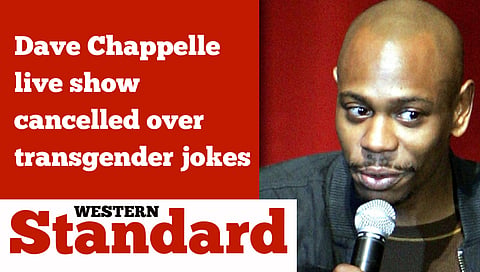 Dave Chappelle live show cancelled over transgender jokes