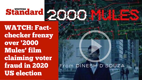 WATCH: Fact-checker frenzy over '2000 Mules' film claiming voter fraud in 2020 US election