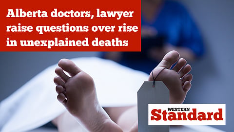 Alberta doctors, lawyer raise questions over rise in deaths of unknown cause