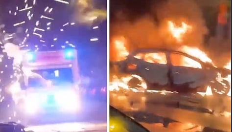 Calls for action after migrants set fire to Berlin on New Year’s Eve