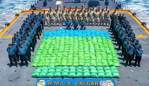 HMCS Calgary seizes Mid-East drugs likely set to fund terrorism