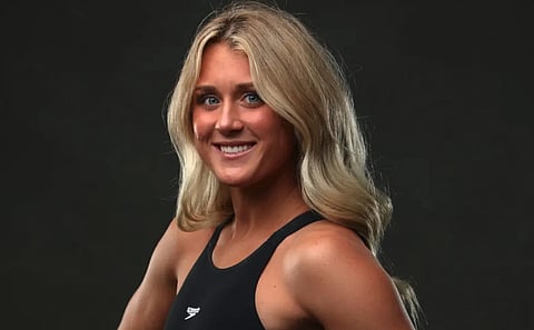 Riley Gaines still swimming against transgender current