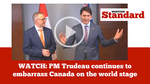 WATCH: PM Trudeau continues to embarrass Canada on the world stage