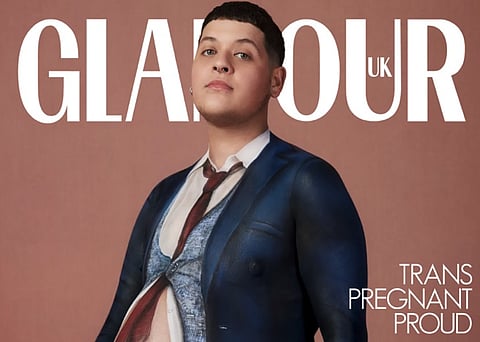 Glamour magazine features 'pregnant man' on its June cover