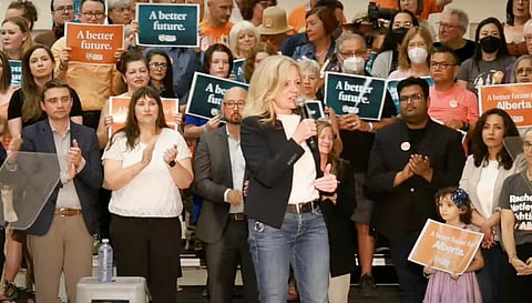 Notley says true conservatives should not vote for the Alberta UCP