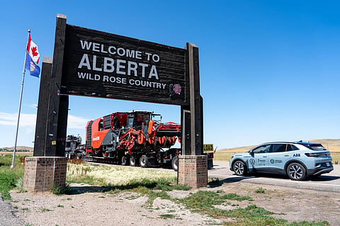 DAY TRIPPER: German EV driver sets world record for TransCanada trip