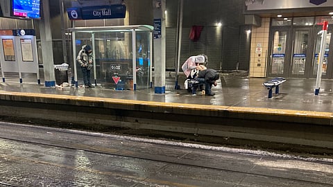 UPDATED: Two people in custody following murder at Calgary City Hall LRT Station