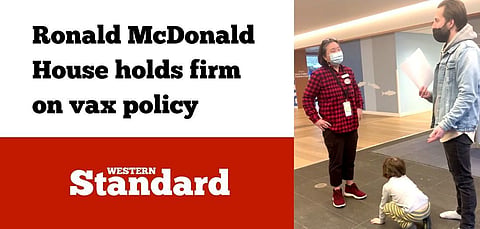Ronald McDonald House holds firm on vax policy