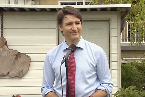 WATCH: Trudeau says he's for free speech except if people insult him