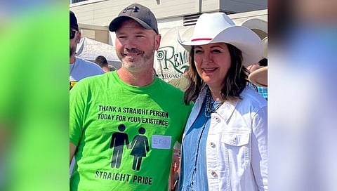 Smith's office says she didn't read supporters shirt doesn't agree with its message
