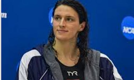 Female swimmer speaks out after losing spot to biological male