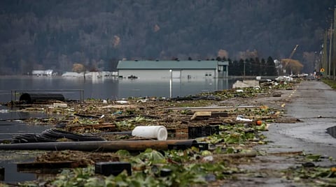 Water damage in the Lower Mainland