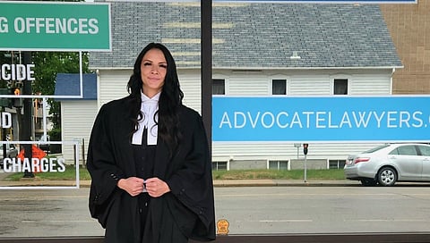 Charged Red Deer lawyer reports her alleged crimes to the Law Society of Alberta
