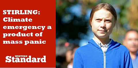 STIRLING: Climate emergency a product of mass panic