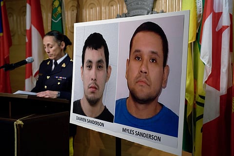 Mass stabbing suspects charged with first degree murder and manhunt continues