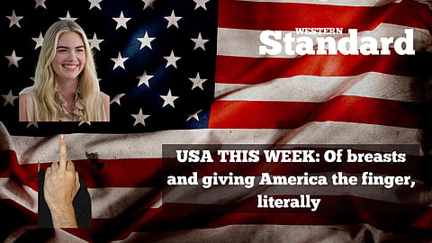 USA THIS WEEK: Of breasts and literally giving the finger