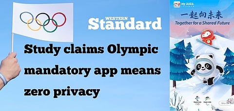 Study claims Olympic mandatory app means zero privacy