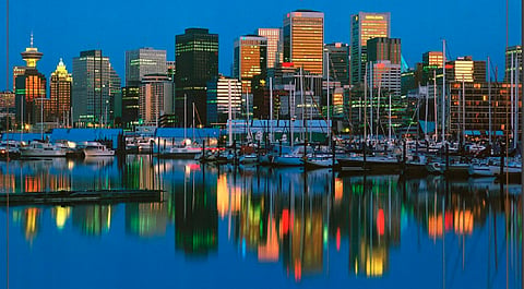 The City of Vancouver's harbour