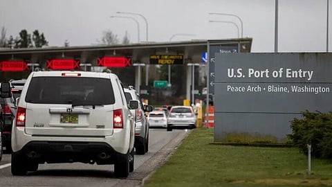 Canada/US border crossing