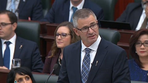 Alberta budget slows down spending, raises taxes.