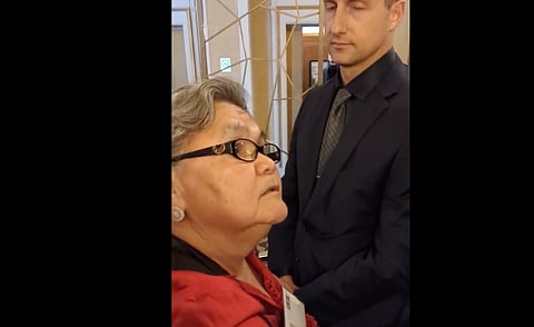 RBC refuses to let Wet’suwet’en elder into meeting