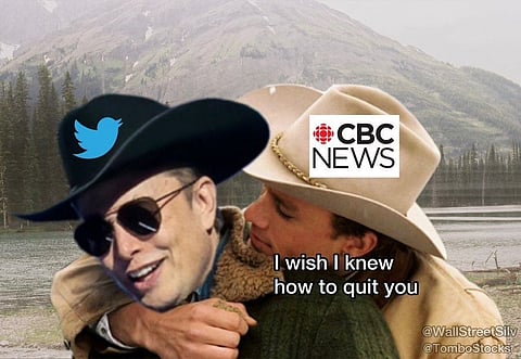 Musk mocks CBC returning to Twitter