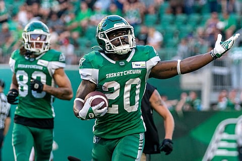 Injured Fajardo leads Roughriders to a win but loses two more players to injury