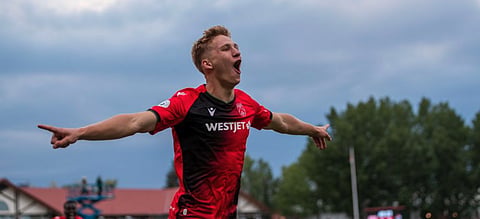 Versatile Eryk Kobza making the most of his rookie season for league-leading Cavalry