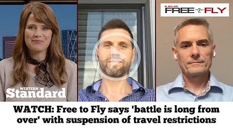 WATCH: Free to Fly says 'battle is long from over' with suspension of travel restrictions