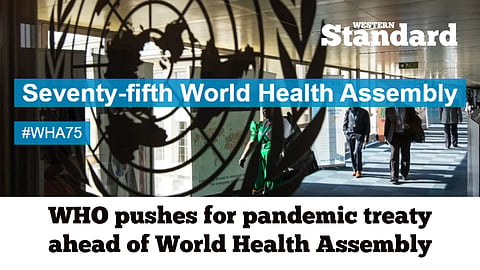 WHO pushes for pandemic treaty ahead of World Health Assembly