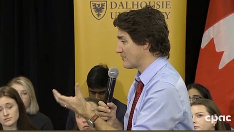 Trudeau tells Halifax students the best way to cure addiction is with more 'safe supply' drugs
