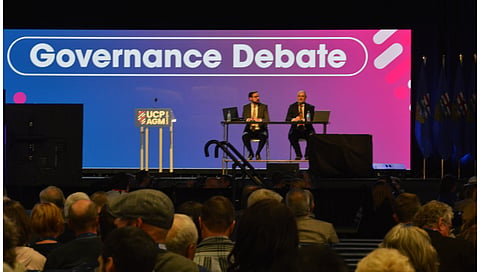 UCP members vote yes to refuse to follow federal order on the electrical grid, vote no to slash 'sunshine list'
