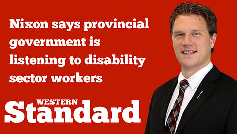 Nixon says provincial government is listening to disability sector workers