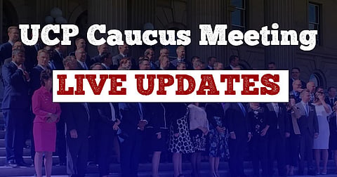 Weeklyleaks: Inside today’s UCP caucus meeting