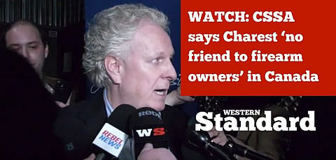 WATCH: CSSA says Charest ‘no friend to firearm owners’ in Canada