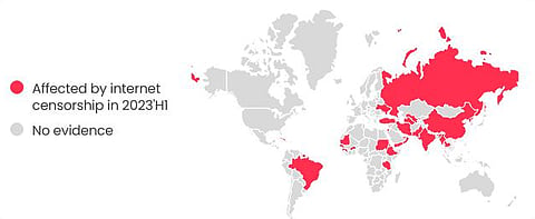 Internet restrictions proliferate worldwide