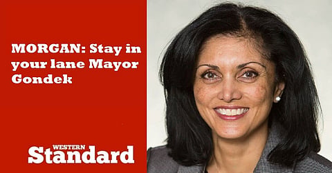 MORGAN: Stay in your lane Mayor Gondek