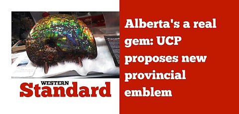 ALBERTA’S A REAL GEM: UCP proposes new provincial emblem