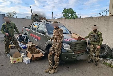 Second-hand British farm vehicles join the fight in Ukraine