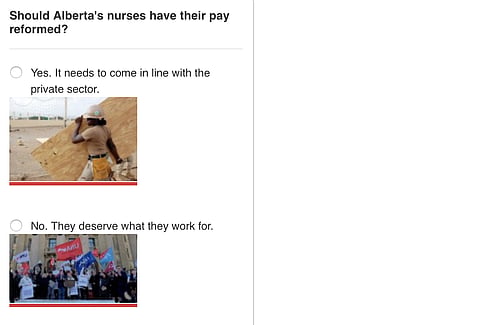POLL: Should Alberta’s nurses have their overtime pay reduced?