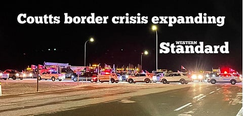 Coutts border crisis expanding