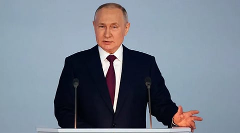 Putin suspends nuclear arms control treaty, blames West for Ukraine war