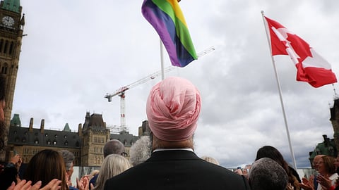 Singh says Pride flag on Parliament Hill provides representation to sexual minorities