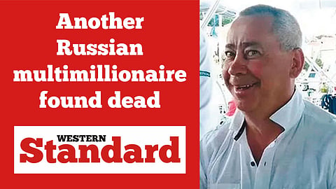Another Russian multimillionaire found dead in suspicious circumstances
