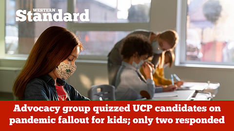 Advocacy group quizzed UCP candidates on pandemic fallout for kids; only two responded