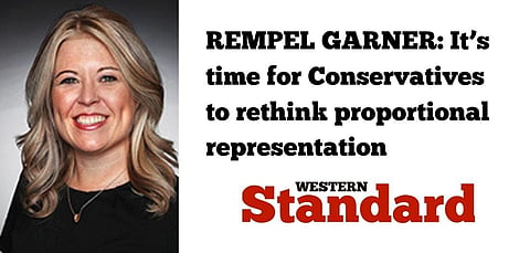 REMPEL GARNER: It’s time for Conservatives to rethink proportional representation